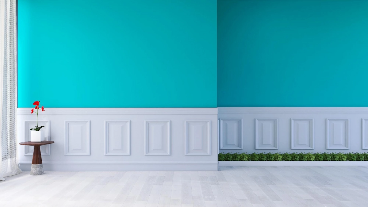 Wall Panels with Bright Colors
